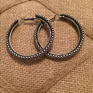 Buckle Hoop Earrings